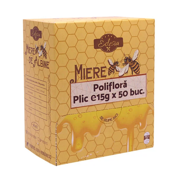 Zahar si Miere - Edesia miere poliflora 50 plicuri