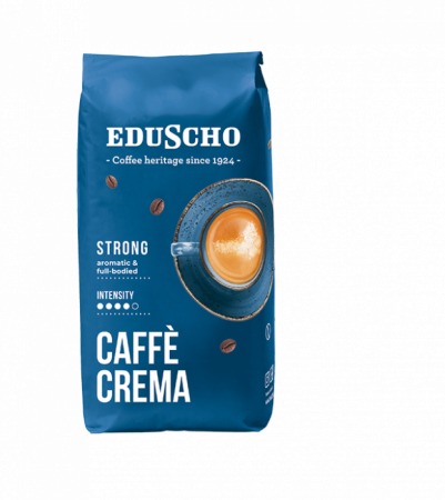 Cafea - Eduscho Caffe Crema Strong Cafea boabe, 1kg