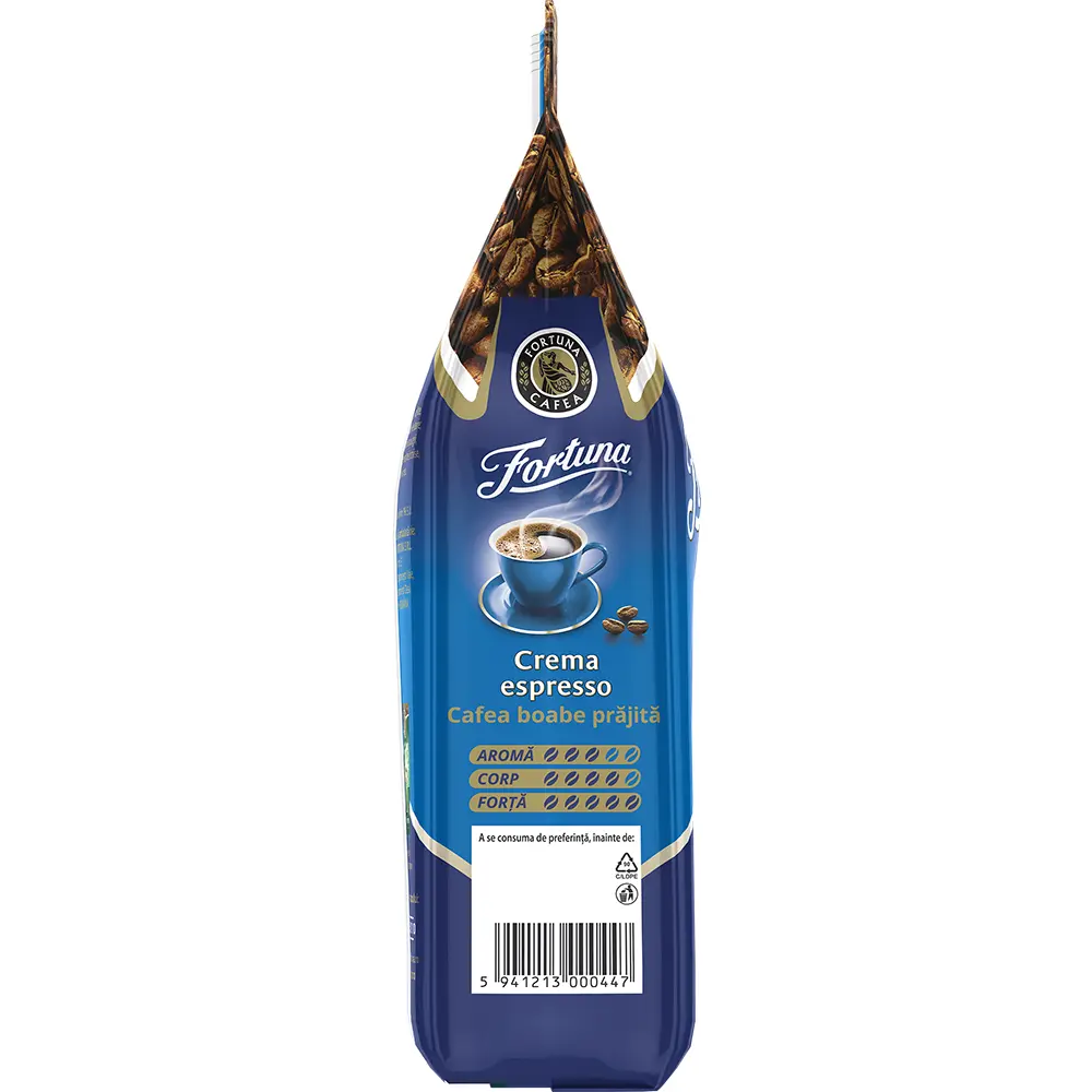 Fortuna Crema Espresso cafea boabe 1 Kg [2]