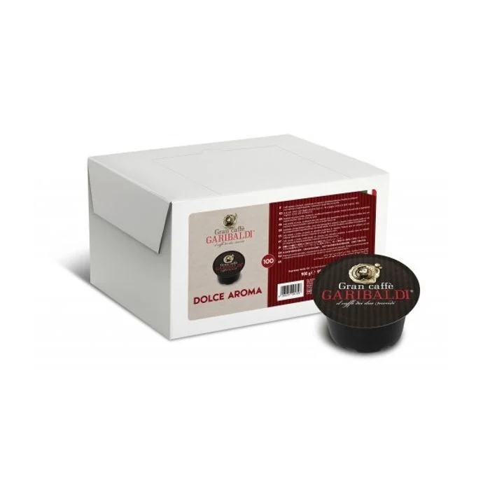 Capsule cafea - Garibaldi Dolce Aroma Capsule Lavazza Blue, 100 buc