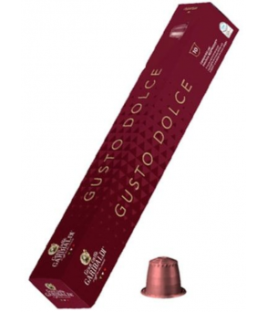 Capsule cafea - Garibaldi Gusto Dolce Capsule Nespresso 10 buc