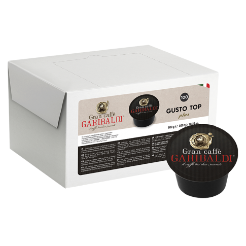 Capsule cafea - Garibaldi Gusto Top Capsule Lavazza Blue, 100 buc