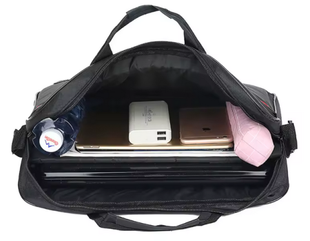 Geanta laptop Messenger neagra [2]