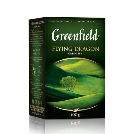 Ceaiuri - Greenfield Flying Dragon Ceai verde, 100 g