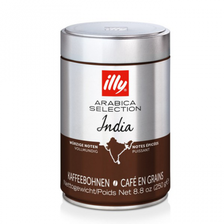 Cafea - Illy Arabica India cafea boabe 250g