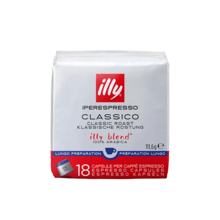 Capsule espressor IperEspresso - Illy Classico Lungo Capsule Iperespresso, 18 capsule