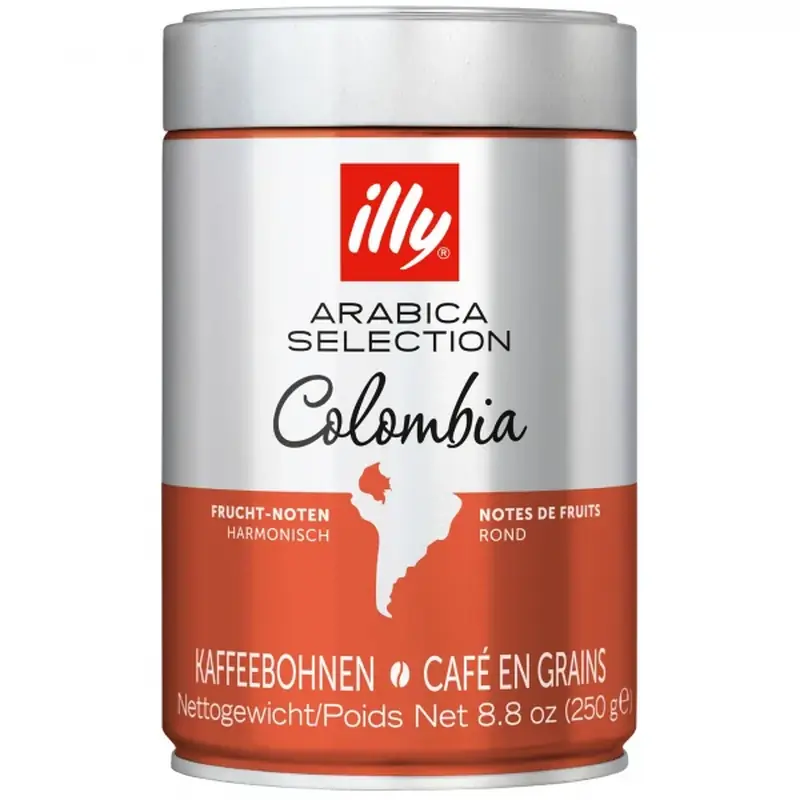 Cafea - Illy Monoarabica Colombia cafea boabe 250g