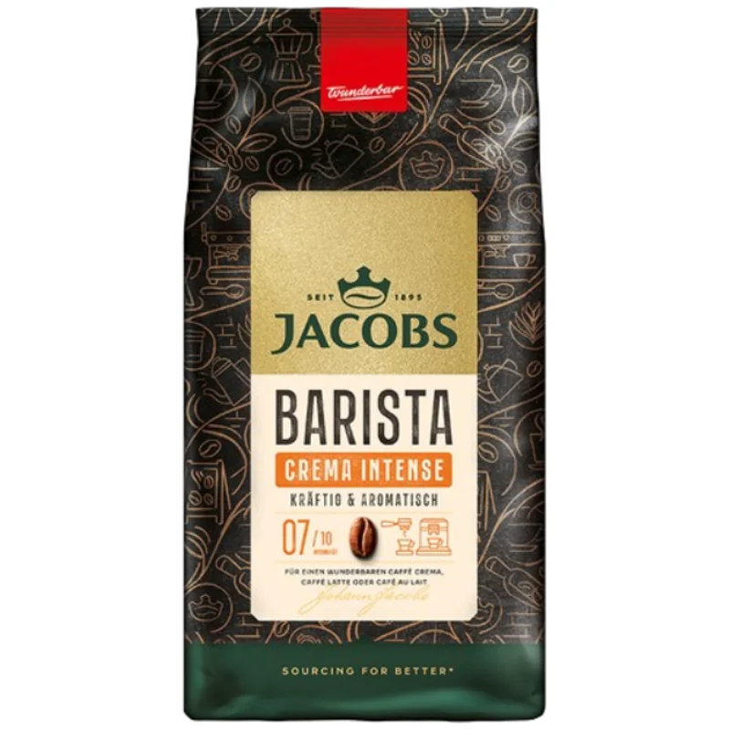Cafea boabe Jacobs - Jacobs Barista Editions Crema Intense Cafea boabe, 1kg