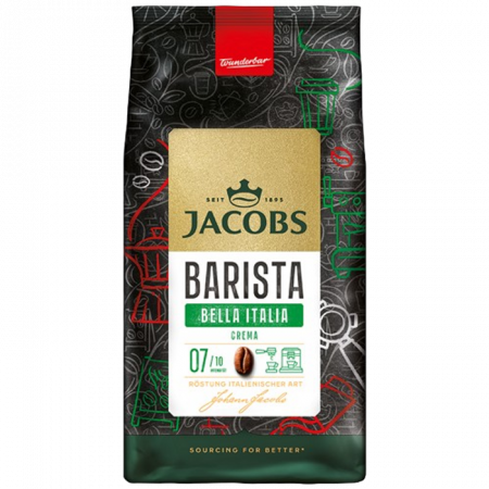 Cafea - Jacobs Barista Bella Italia Crema Cafea boabe, 1kg