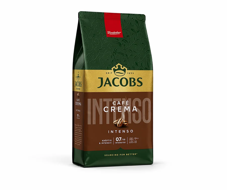 Cafea boabe Jacobs - Jacobs Cafe Crema Intense Cafea boabe, 1kg