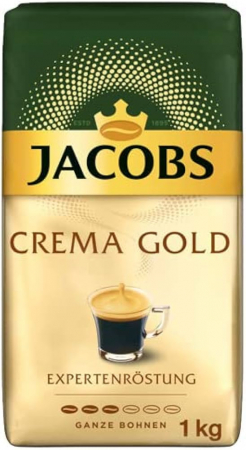Cafea - Jacobs Crema Gold Expertenrostung Cafea boabe 1kg