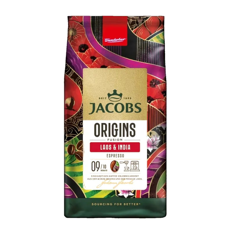 Cafea - Jacobs Jacobs Origins Laos & India cafea boabe, 1kg
