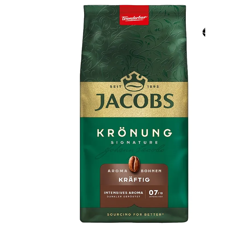Cafea - Jacobs Kronung Aroma Bohnen Kraftig cafea boabe, 500g