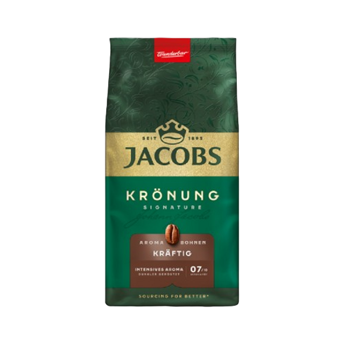 Cafea - Jacobs Kronung Aroma Bohnen Kraftig cafea boabe, 500g