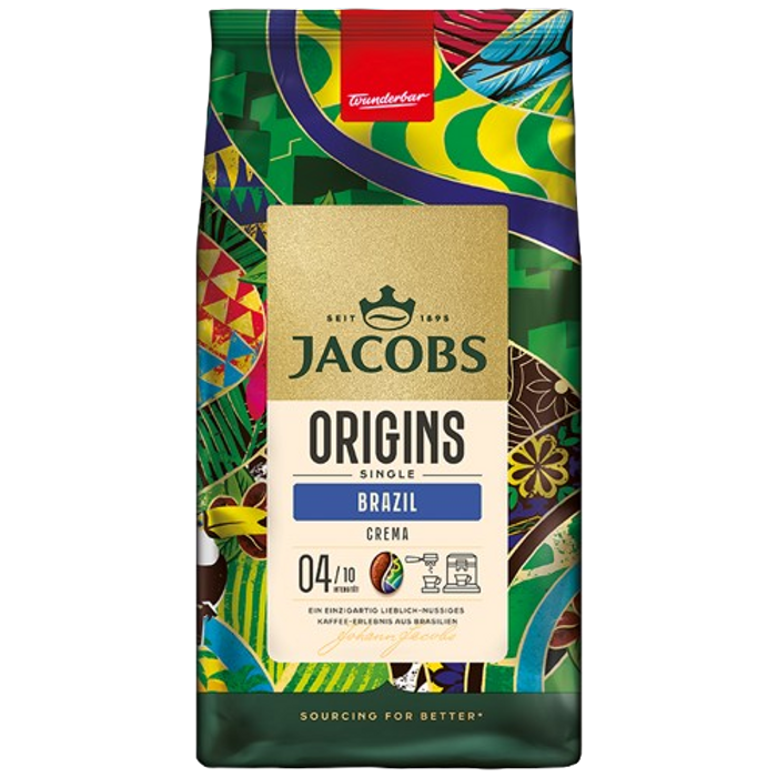 Cafea - Jacobs Origins Brazil cafea boabe, 1kg