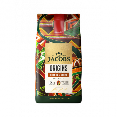 Cafea - Jacobs Origins Uganda & Kenya Cafea boabe, 1kg
