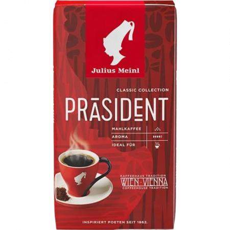 Cafea - Julius Meinl Prasident Cafea macinata, 500g