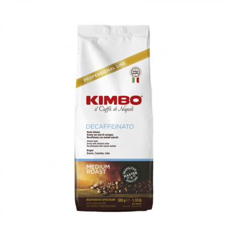 Cafea boabe Kimbo - Kimbo Espresso Decaffeinato Cafea boabe, 500g