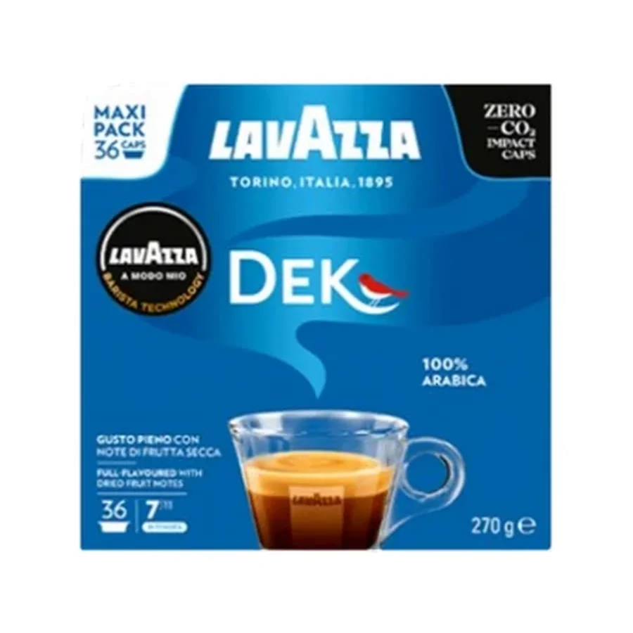 Capsule cafea - Lavazza A Modo Mio Dek Cremoso capsule 36 buc