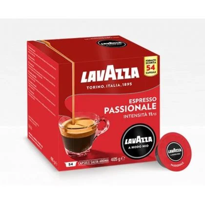Capsule cafea - Lavazza A Modo Mio Passionale capsule 54 buc