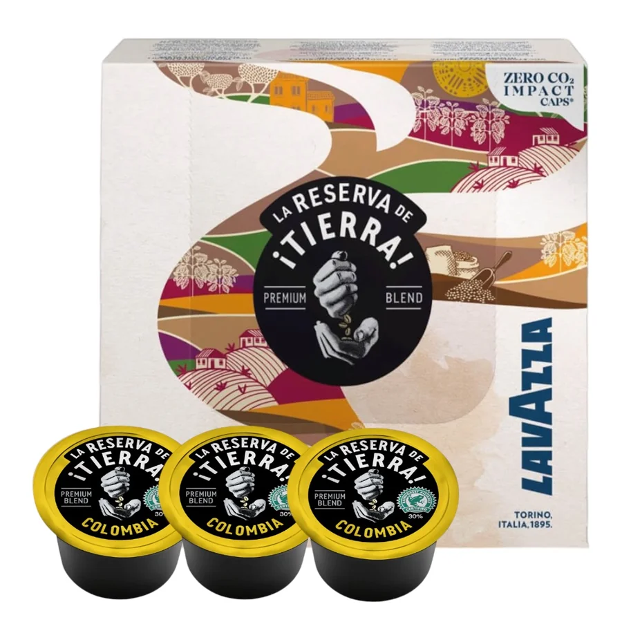 Capsule espressor Lavazza Blue - Lavazza Blue Tierra Columbia capsule, 100 buc