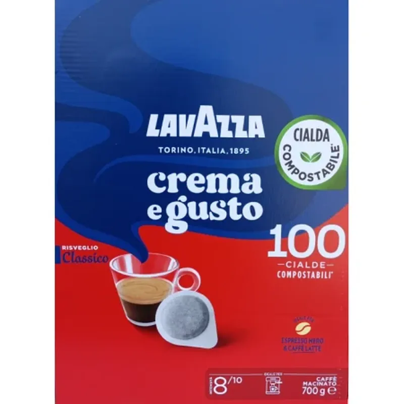 Capsule cafea - Lavazza Crema e Gusto cialde ESE 100 buc