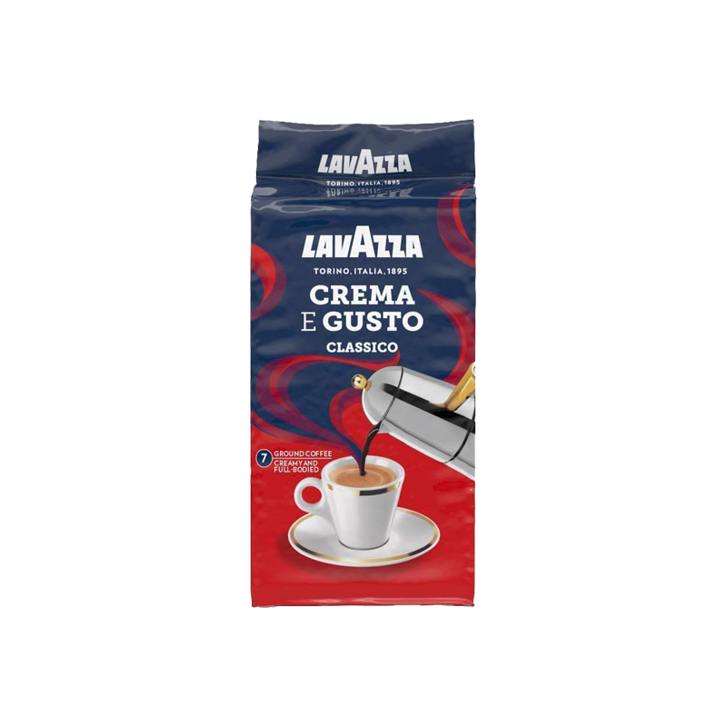 Cafea - Lavazza Crema e Gusto Classico cafea macinata 250g