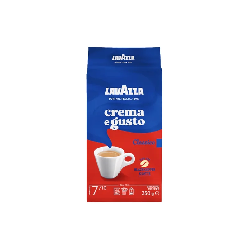 Cafea macinata Lavazza - Lavazza Crema e Gusto Classico cafea macinata 250g