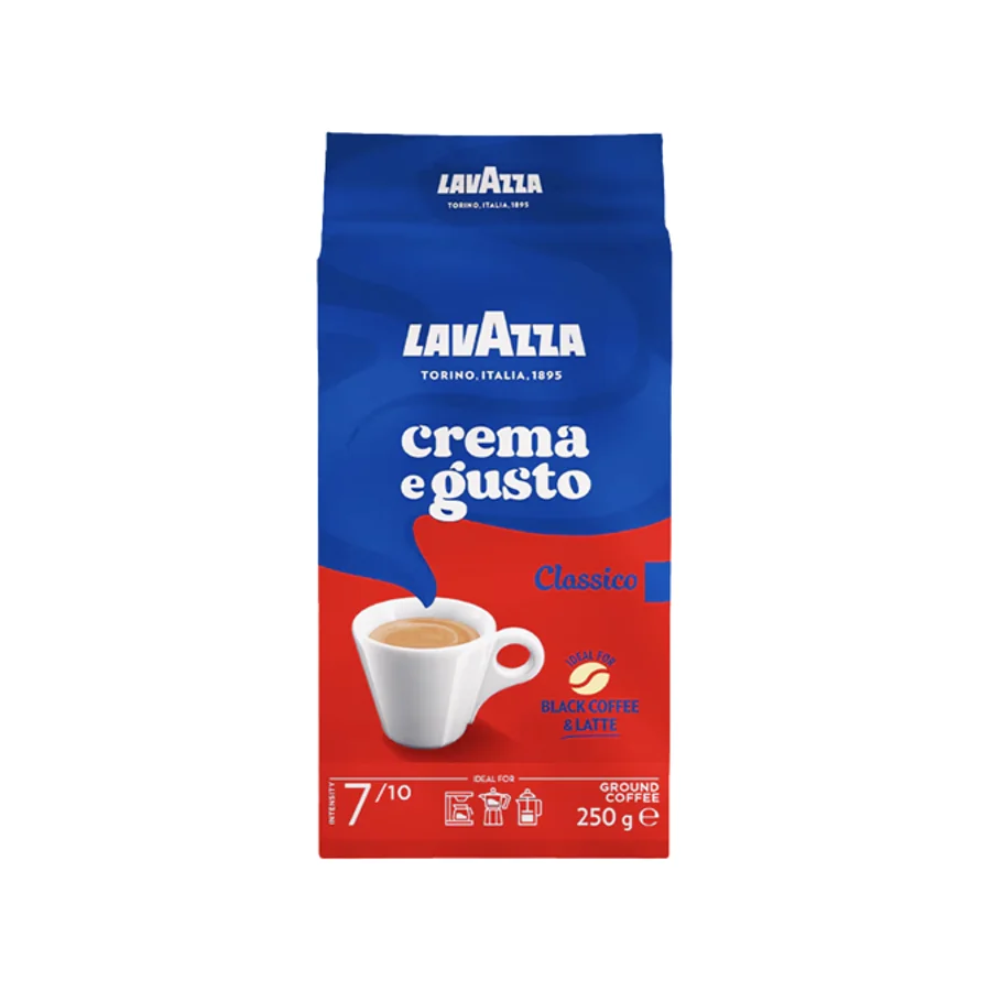 Cafea macinata - Lavazza Crema e Gusto Classico cafea macinata 250g