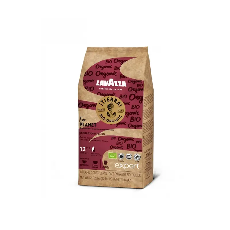 Cafea - Lavazza Expert Tierra Bio Organic Intenso Cafea boabe 1 kg