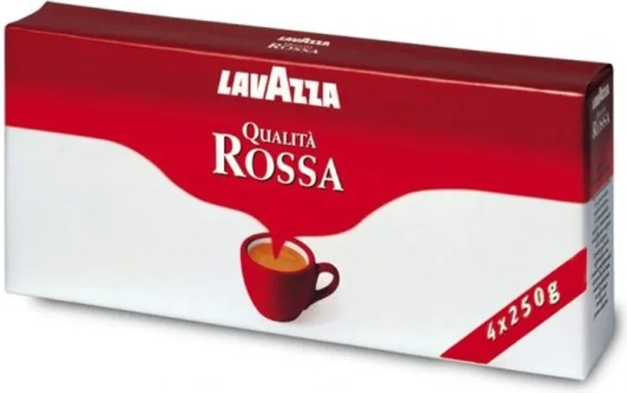 Cafea macinata - Lavazza Qualita, Rossa Cafea macinata Promo 4x250g