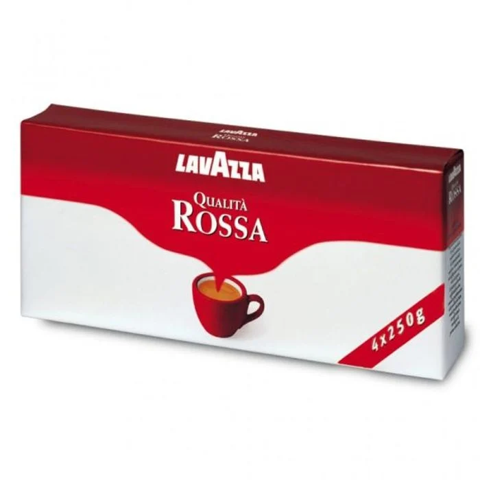 Cafea - Lavazza Qualita, Rossa Cafea macinata Promo 4x250g