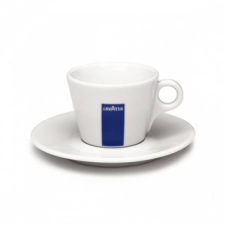Cesti de cafea - Lavazza Set cesti + farfurii ceramica Lungo, 6 buc