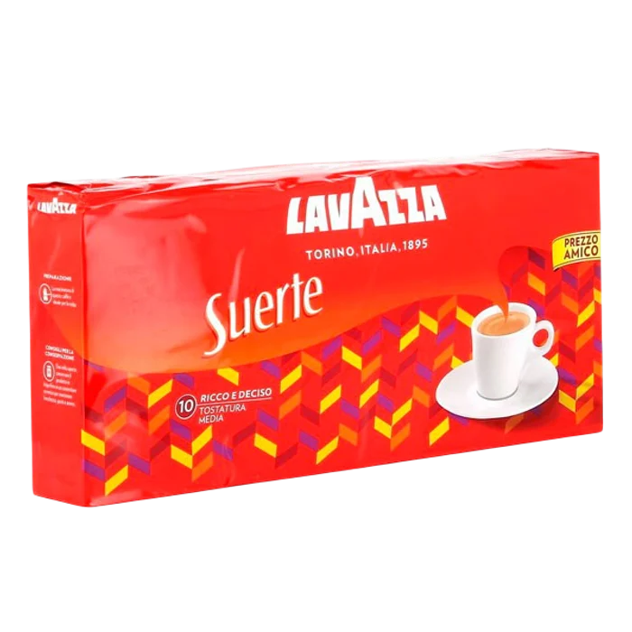 Cafea - Lavazza Suerte cafea macinata pachet promo, 4x250gr