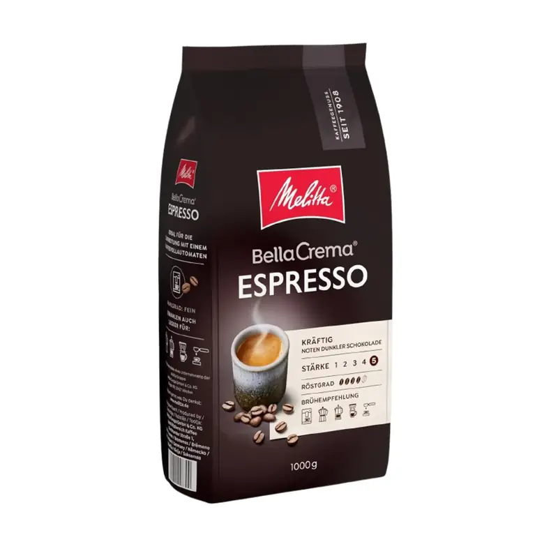 Cafea - Melitta Bella Crema Espresso Cafea boabe 1kg