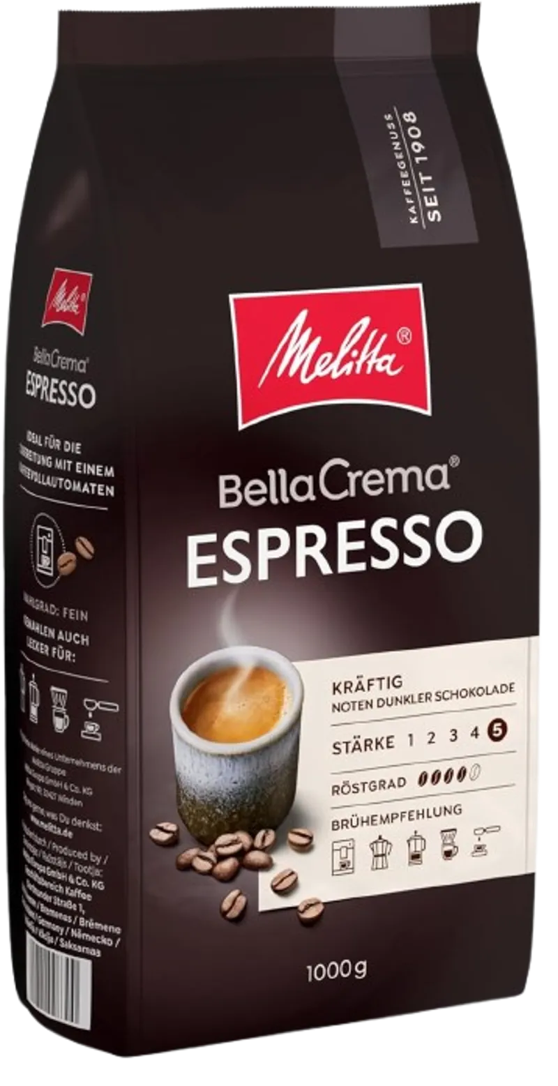 Cafea boabe Melitta - Melitta Bella Crema Espresso Cafea boabe 1kg