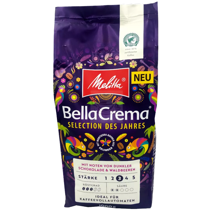 Melitta Bella Crema Selection Jahres Cafea boabe 1kg [1]
