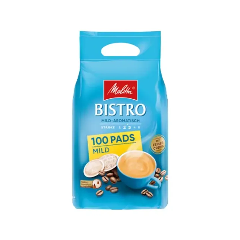 Capsule cafea - Melitta Bistro Mild paduri Senseo, 100 buc