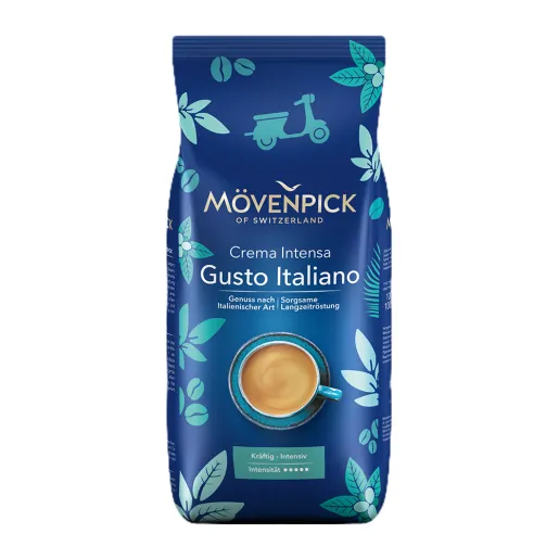 Movenpick Caffe Crema Gusto Italiano Intenso Cafea boabe 1kg [1]