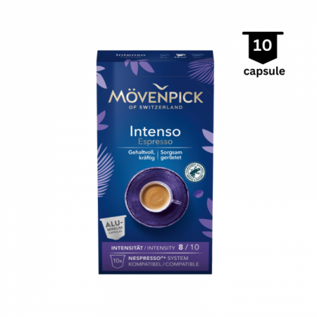 Capsule cafea - Movenpick Espresso Intenso capsule Nespresso, 10 buc