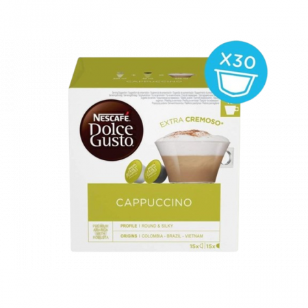 Capsule cafea - Nescafe Dolce Gusto Cappuccino Capsule, 30 buc