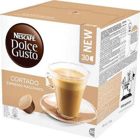 Capsule cafea - Nescafe Dolce Gusto Cortado Capsule cafea, 30 buc