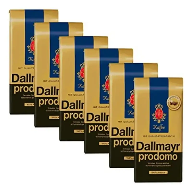 Cafea - Pachet 6 x Cafea boabe Dallmayr Prodomo, 500g