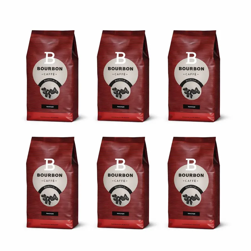Cafea boabe Lavazza - Pachet 6 X Lavazza Bourbon Intenso cafea boabe 1kg