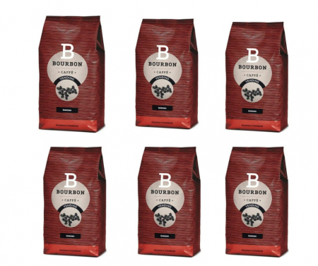 Promotii - Pachet 6 X Lavazza Bourbon Intenso cafea boabe 1kg
