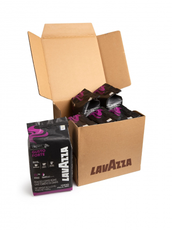 Cafea - Pachet 6 x Lavazza Gusto Forte Vending cafea boabe