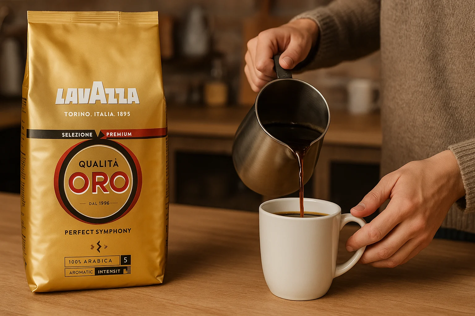 Pachet 6 x Lavazza Qualita Oro cafea boabe 1kg [6]