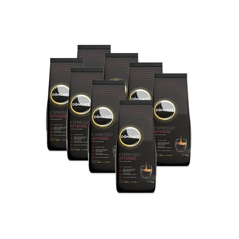 Promotii - Pachet 8 X Doncafe Espresso Intense cafea boabe 1kg