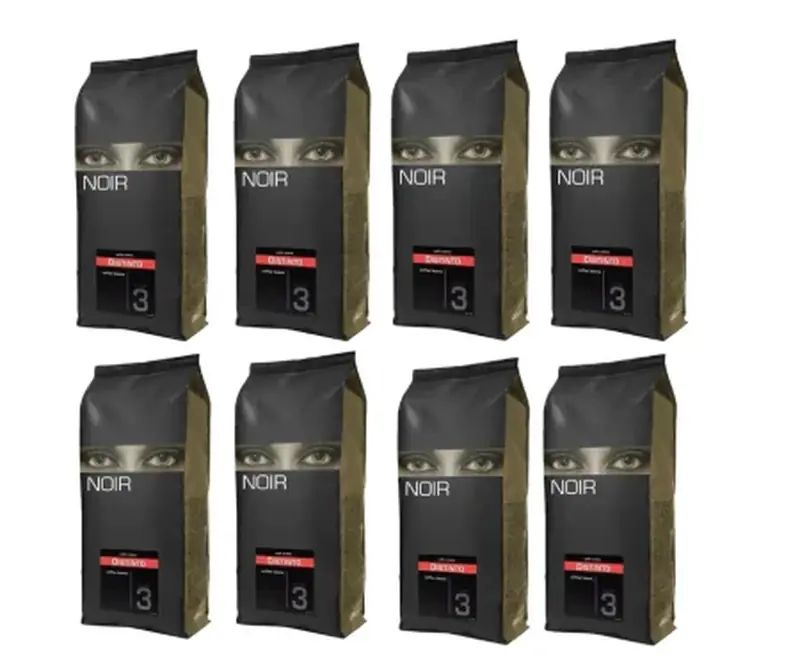 Cafea boabe ICS - Pachet 8 x Noir Distinto Cafea Boabe 1kg