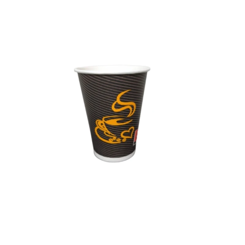 Complementare - Pahare carton automate Vending negre, 7oz